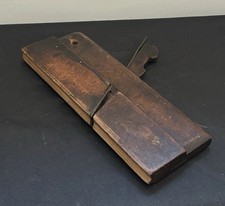 Currie Glasgow Hollow Moulding Plane With James Cam Iron Vintage Antique