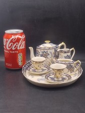 Vintage Regal Miniature Porcelain Tea Set For Two **CLEARANCE** Rf90#200