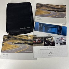 MERCEDES A CLASS W169 2008 2011 OWNERS MANUAL, HANDBOOK, USER GUIDE In Zip Case