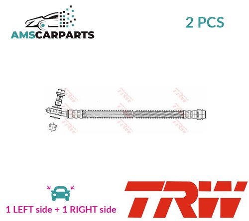 Brake hose line pipe rear - line,