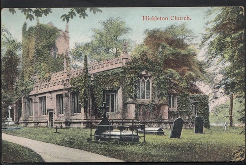 Yorkshire postcard hickleton - -,