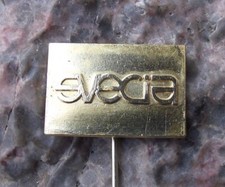 Vintage Svecia Screen Printing Machines Printmaster Company Logo Pin Badge