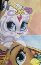 Used (Girls) single duvet cover and 1 pillowcase