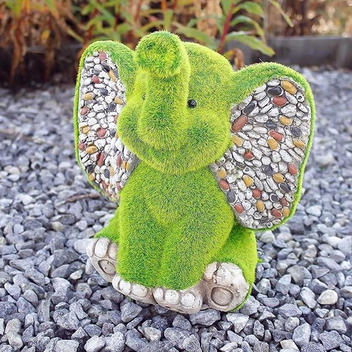 Elephant garden ornament - elephant, large