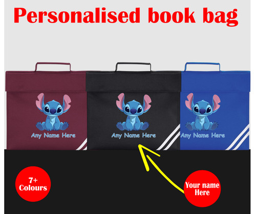 Personalised lilo stitch - lilo, bag