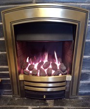 BAXI VALOR MODEL 742 16 INCH COAL EFFECT LPG GAS FIRE