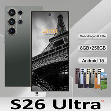 New S26 Ultra 5G Smartphone 7.3" Factory Unlocked Android Cellphones Dual SIM