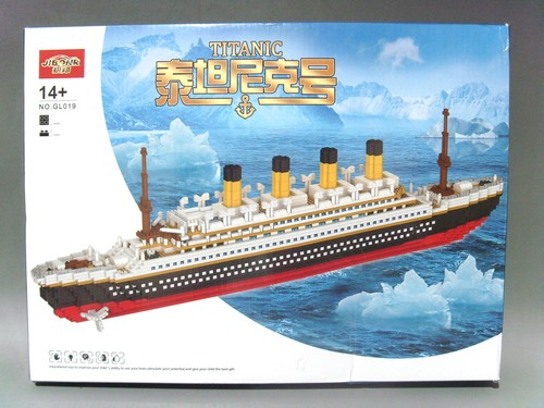 Titanic ship 55cm model - 3d,