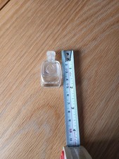 Very Small EMPTY Diesel Perfume Tester/Travel Bottle Glass