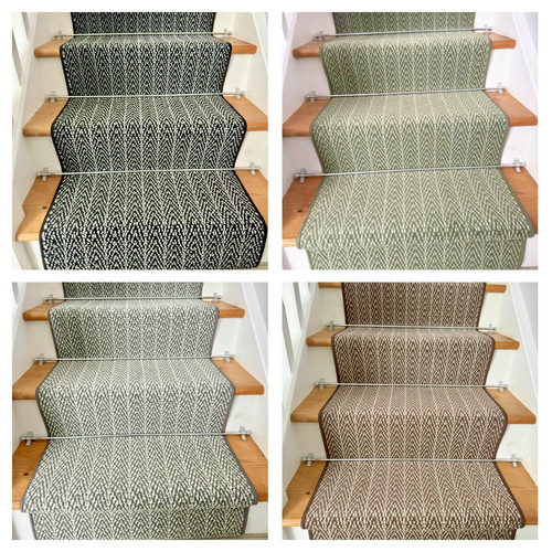Herringbone stair runners very - stair,