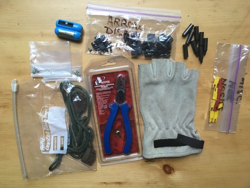 Archery bow string - string, maintenance