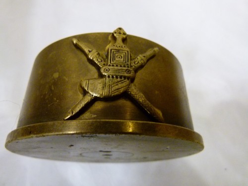 Wwii trench art shell ash - shell, tray