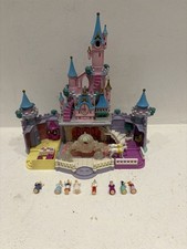 Polly Pocket Cinderella Castle Complete With 8 Figures & Coach and Horses 1995