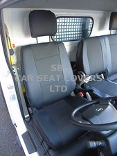 TO FIT A NISSAN CABSTAR VAN, TIPPER SPEC, SEAT COVERS, 161 / LEATHERETTE, MTM