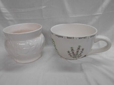 2 Large Ceramic Planters