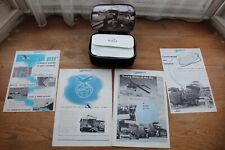Bristol Freighter, Silver City, British Airways F/C Washbag, Contents & Orig Ads
