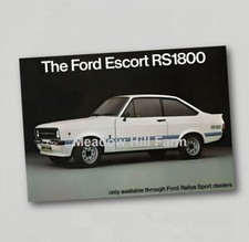 Ford Escort MK2 RS1800 Fridge Magnet Rally Sport RS2000 Mexico