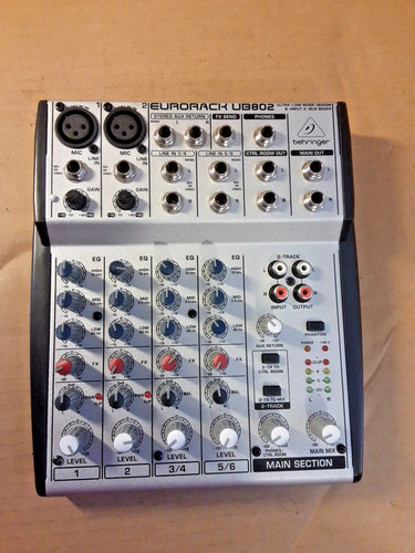 Behringer mixer eurorack ub802 - mixer,