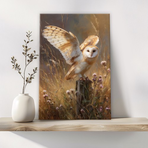Barn owl wall - wall, art