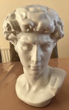  Michelangelo bust  of David