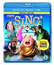 Sing [Blu-ray 3D] [2017] - DVD