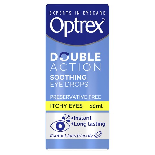 Optrex itchy eyes double - itchy,