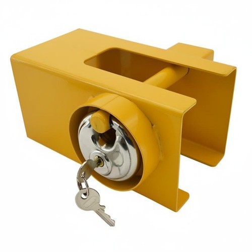Trailer hitch lock travel - trailer,