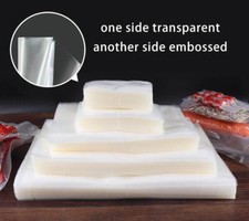 Vacuum Sealer Food Storage Bags Textured Strong Pouches Seal Embossed Vac x 100