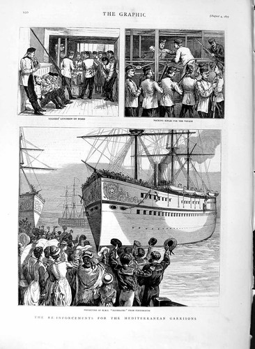 Original old antique print - antique,