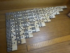 Set of Antique Double 9