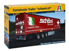Italeri IT3918 1/24 - Curtainside Trailer Schoeni