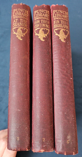Vintage 1910s punch library - vintage,