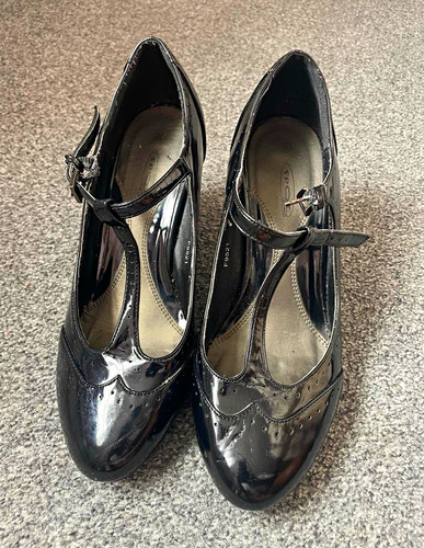 Epcot black patent - black,
