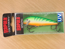 Rapala CountDown CD-7  GTU Green Tiger Fishing Lure. Lightly marked lid.
