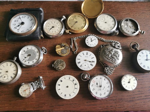 Job lot pocket watches - pocket,