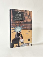 SIGNED Moon Palace, Paul Auster. 1989 British Edition, 1/2