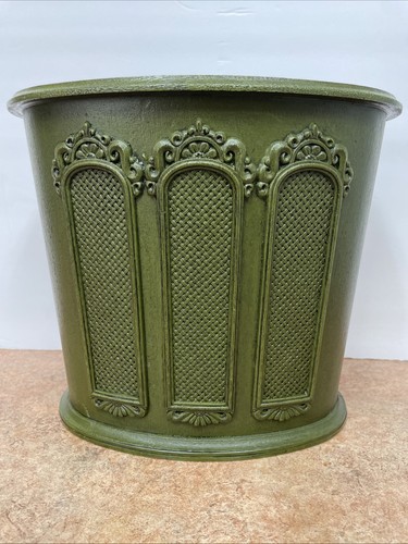 Hollywood regency waste basket - waste,
