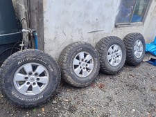 Toyota Hilux 15" Alloy Wheels Bf Goodrich Tyres