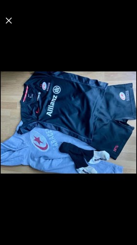 Kids saracens rugby kit - saracens,