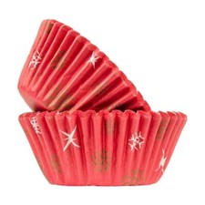 100 Christmas Cupcake cases