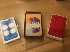 Vintage sets of Playing Cards 3 sets