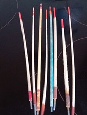 8 Vintage Handmade Quill Floats