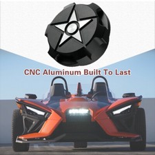 Aluminum Black Gas Cap For Polaris Slingshot SL LE R S SLR Grand Touring 2015-24