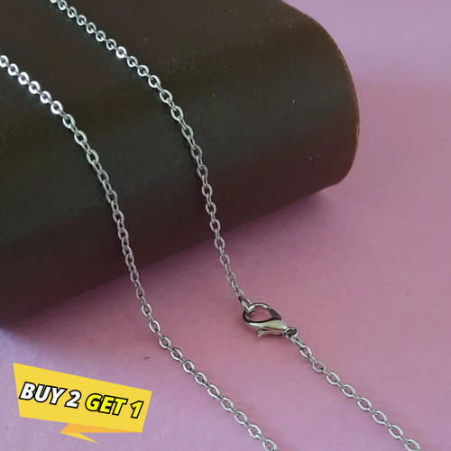 Stainless steel 1mm rolo - "o",