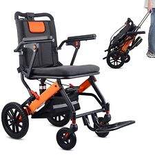 Ultra Lightweight Elderly Transport Wheelchair Weighs only 12 kg,Supports 120 kg