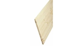 Solid Pine 50cm x 50cm Plank real Wood Square Shelf board 500mm - 18mm thick