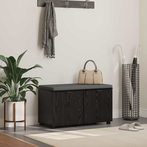 Hall bench black - hall, 80x38x46