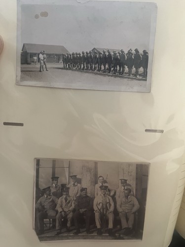 Ww1 original photo album - album, 125