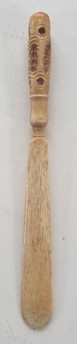A174 small carved bovine - a174,