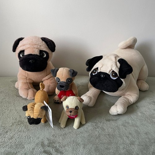 Pug plush bundle soft - pug,